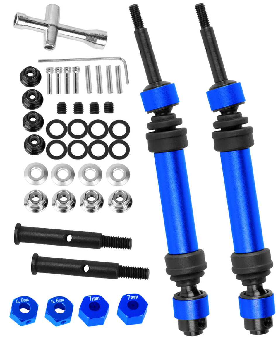 RCMYou Drive Shaft CVD & Axles Upgrades Part for traxxas 1/10 Rustler VXL 2WD,Stampede VXL 2WD