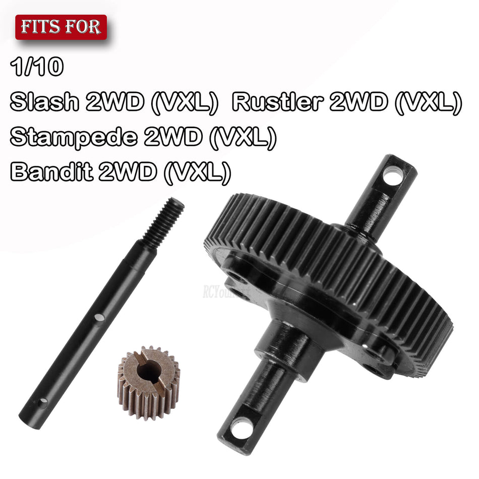 RC 76T 83T 86T 90T Spur Gear(48-Pitch) with 17T/19T/21T/23T/25T/27T Pinions Gear for Traxxas 1/10 Slash/Rustler/Stampede/Bandit 2wd VXL