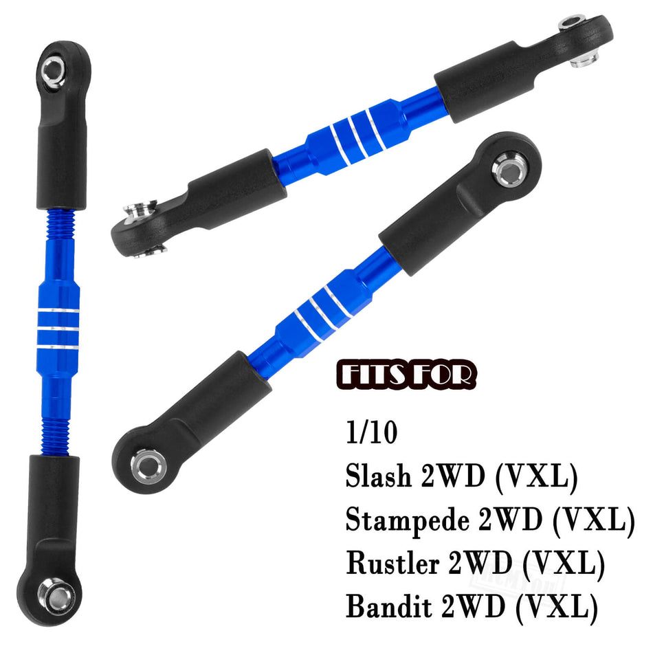 RCMYou Turnbuckles Camber Links Upgrades Part for 1/10 traxxas Slash/Stampede/Rustler/Bandit 2WD VXL