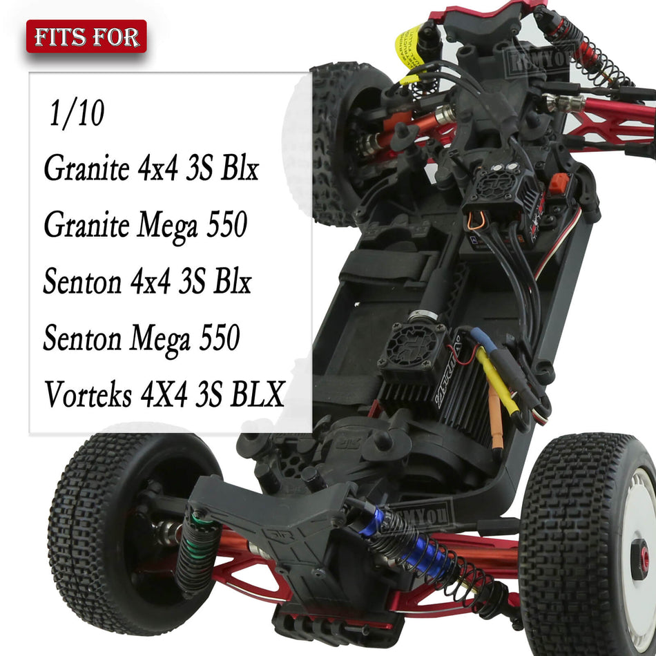 RC Shock Absorber & Drive Shaft Upgrades Part for 1/10 Arrma Granite/Senton 4x4 3S Blx Mega 550/Vorteks 3s blx