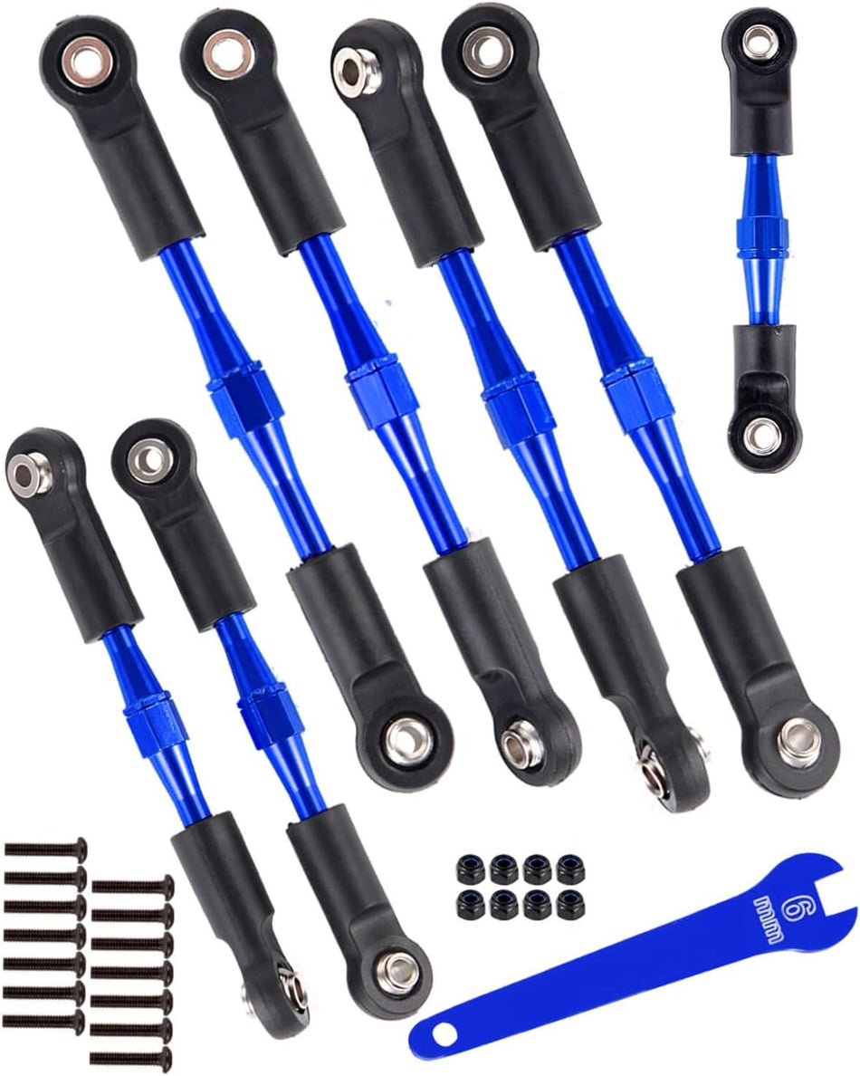 Aluminum Turnbuckles Camber Links Upgrades Part for 1/10 Traxxas Slash 2WD/Stampede 2WD/Rustler 2WD/Bandit 2WD