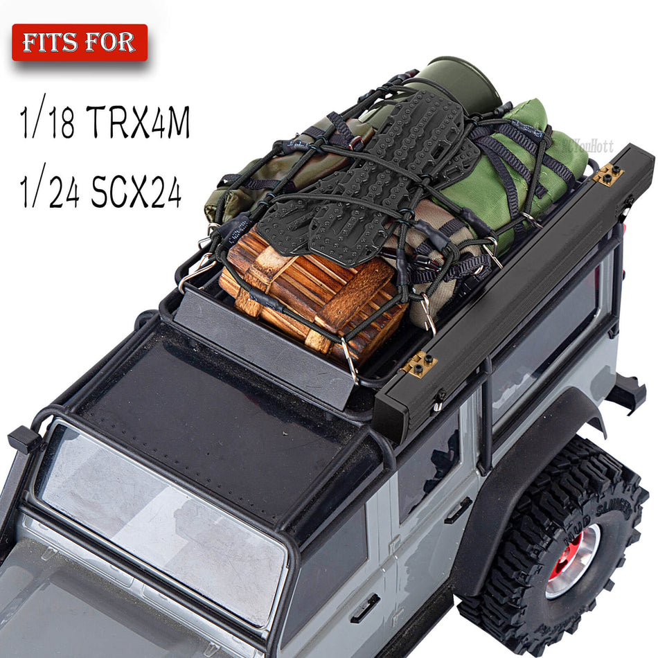 RC Crawler Car Decoration Upgrade Parts for 1/18 traxxas TRX4M 1/24 axial SCX24