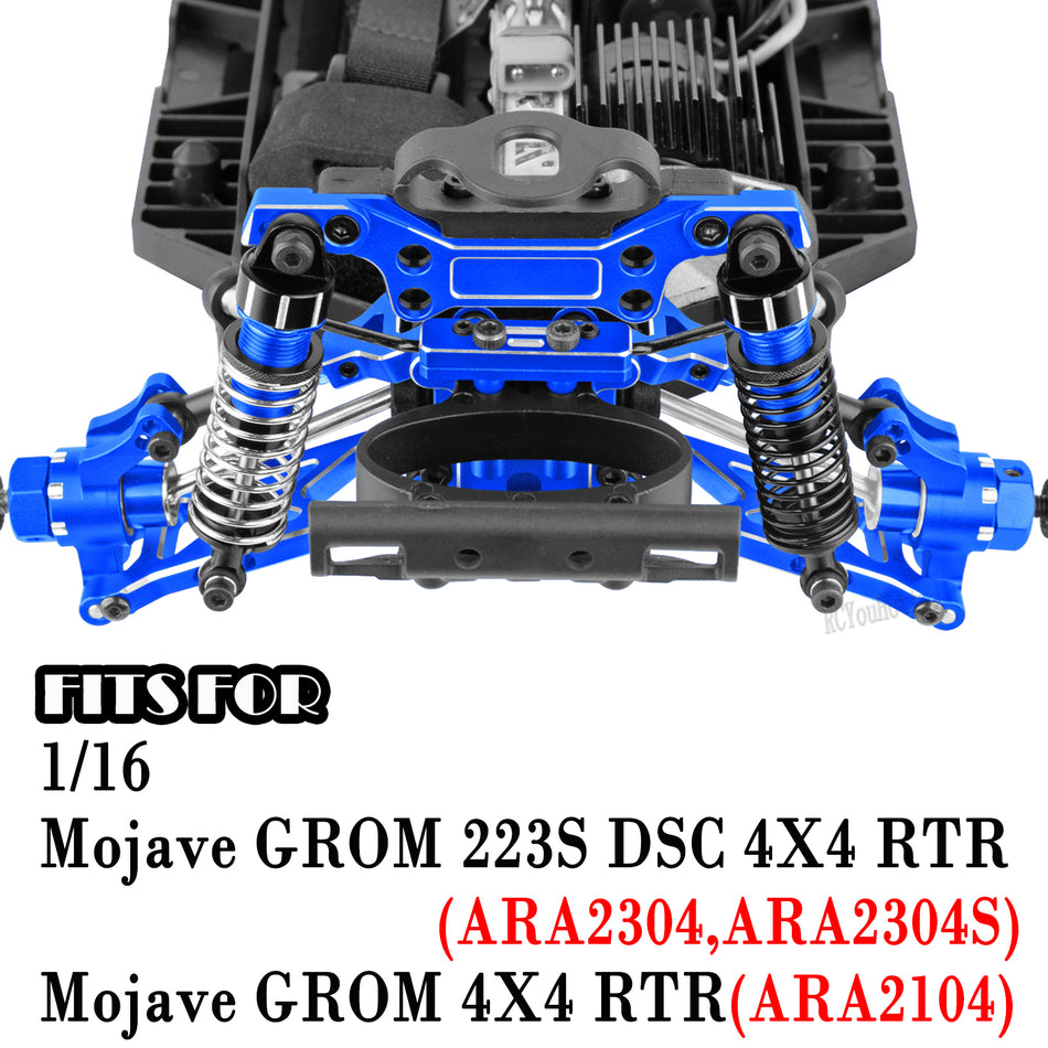 RC Upgrades Part for 1/16 Arrma Mojave GROM 223S DSC 4X4 RTR/Mojave GROM 4X4 RTR,Arms/Steering Block/Rear Hub/Drive Shaft/Steering Links/Shock Absorber/Shock Tower