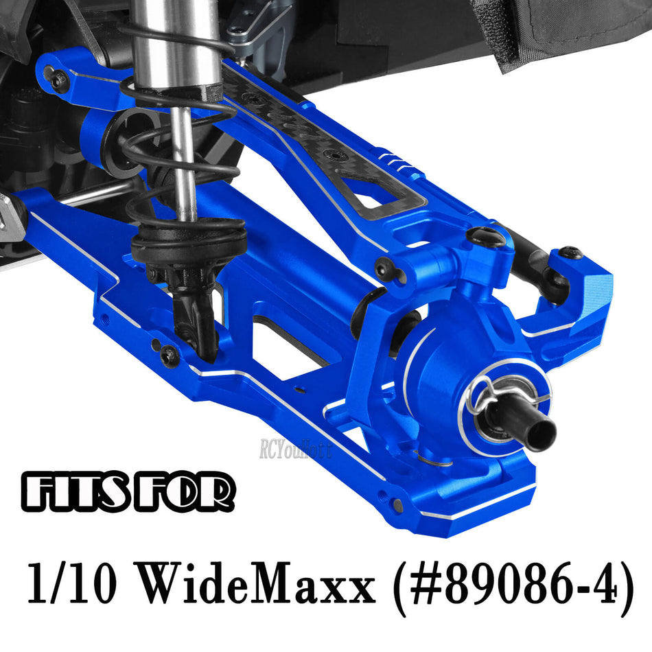 RCMYou RC Suspension Arms&Caster Block&Steering Blocks&Rear Stub Axle Carriers Upgrades Parts for 1/10 WideMaxx (#89086-4) RC Car
