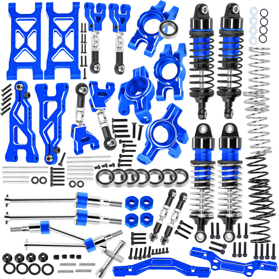 RC Upgrades Part for 1/16 Arrma Mojave GROM 223S DSC 4X4 RTR/Mojave GROM 4X4 RTR,Arms/Steering Block/Rear Hub/Drive Shaft/Steering Links/Shock Absorber/Shock Tower