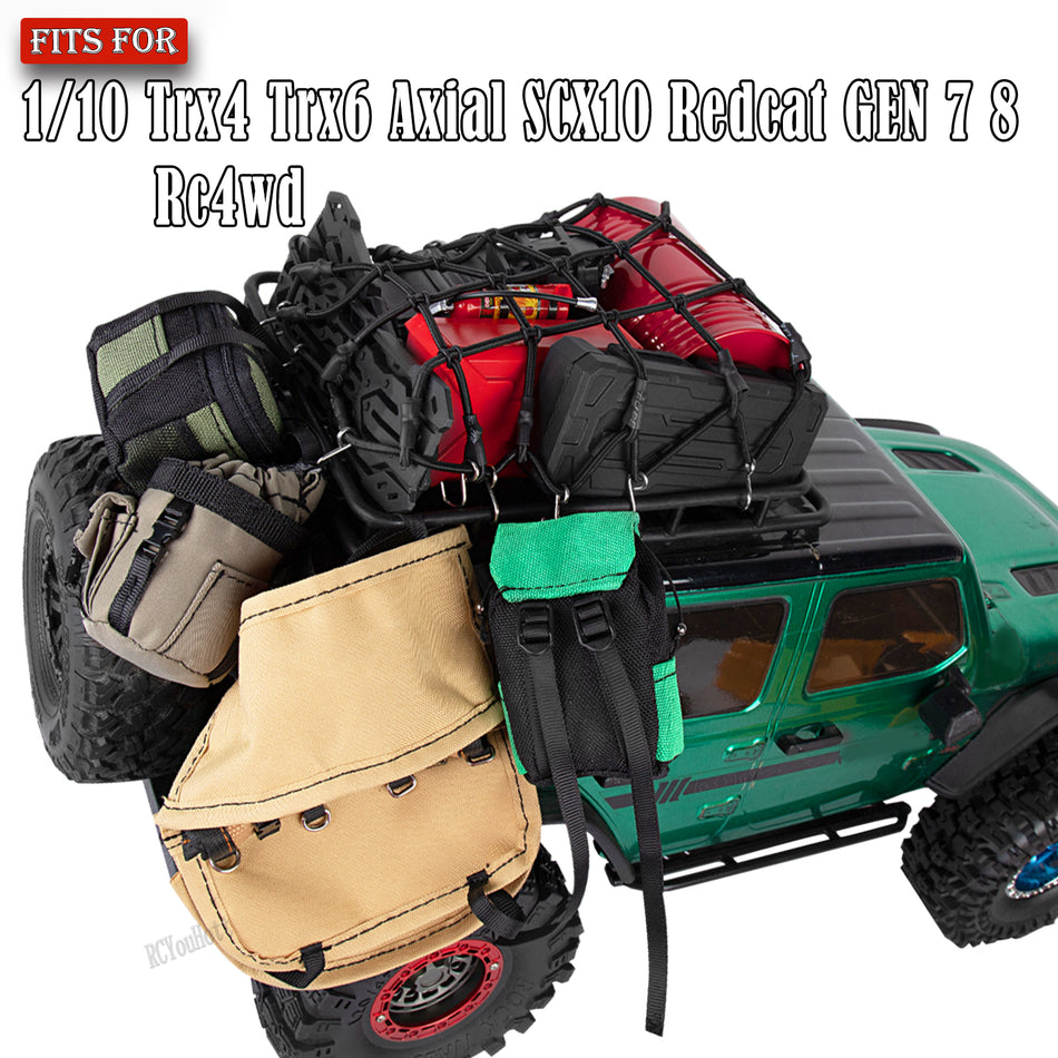 RC Crawler Car Decoration Simulation Decorative Package Upgrades Part for 1/10 Traxxas Trx4 Trx6 Axial SCX10 Redcat GEN 7 8 Rc4wd