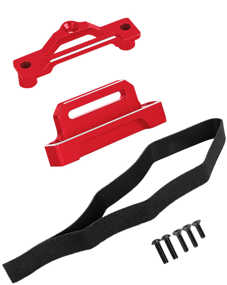 RCMYou all Battery Holder Mount Hold Down Upgrades Part for 1/10 traxxas Slash 2WD LCG