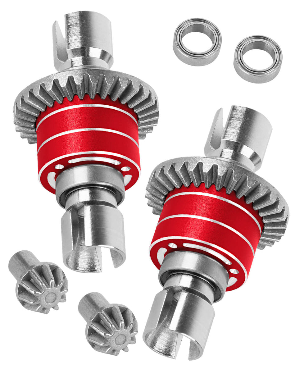 RC Front & Rear Differential Input Gear Kit Upgrades Part for 1/16 H16BM H16PL H16GT H16DR 16207 16208 16209 16210,1/14 14209 14210 14301 14303